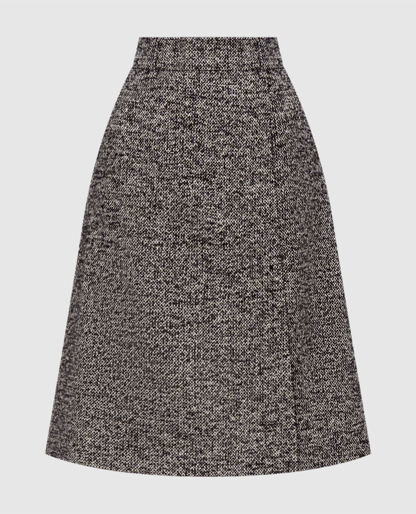 Gray skirt with wool and silk Dolce&Gabbana