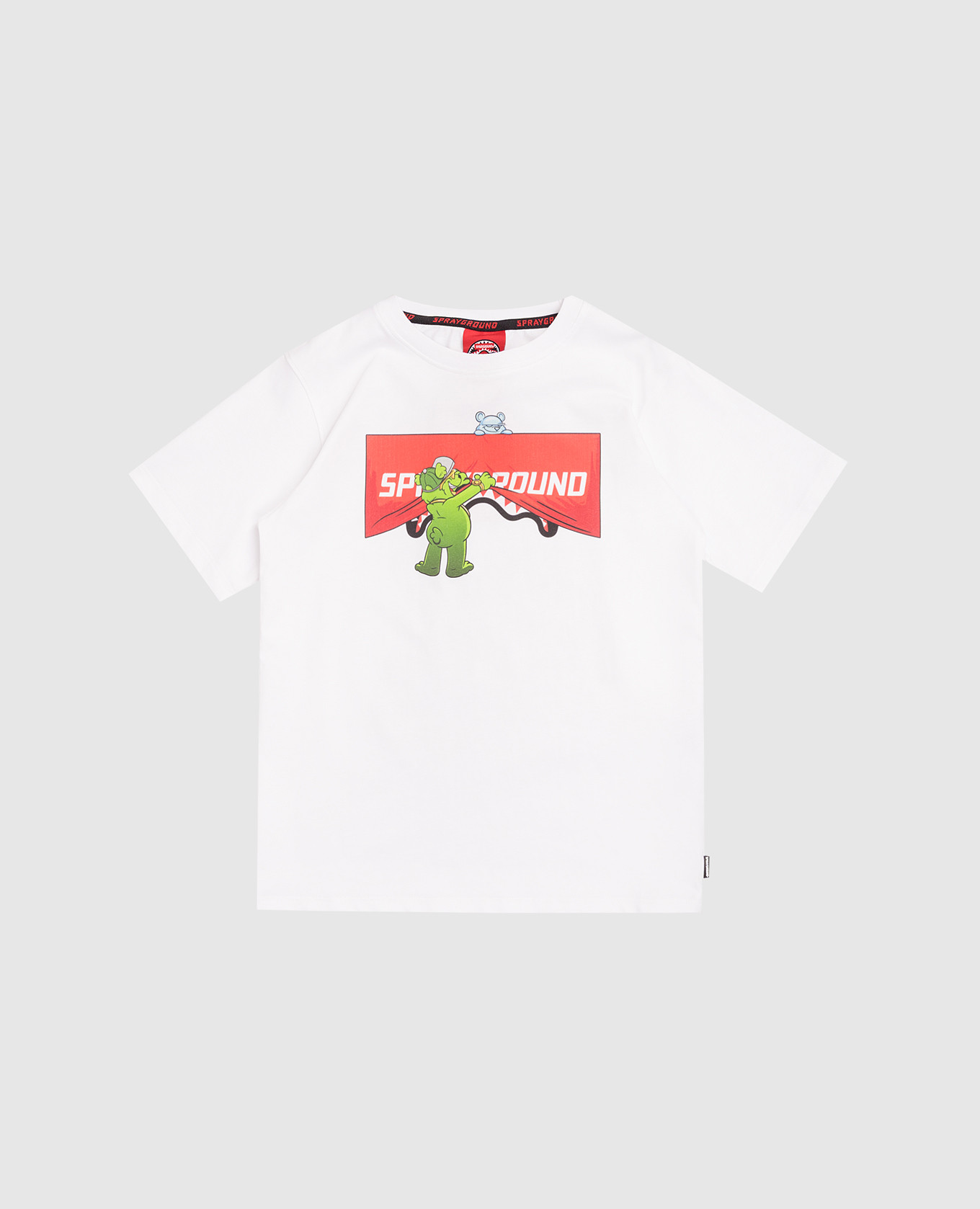 

Show the Shark Kids White T-Shirt Sprayground