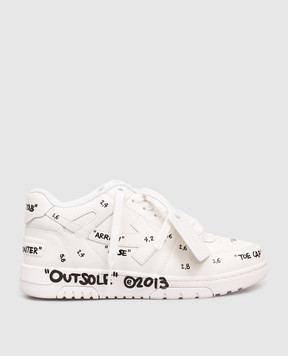 Off-White Out Of Office white leather sneakers OWIA259F25LEA007