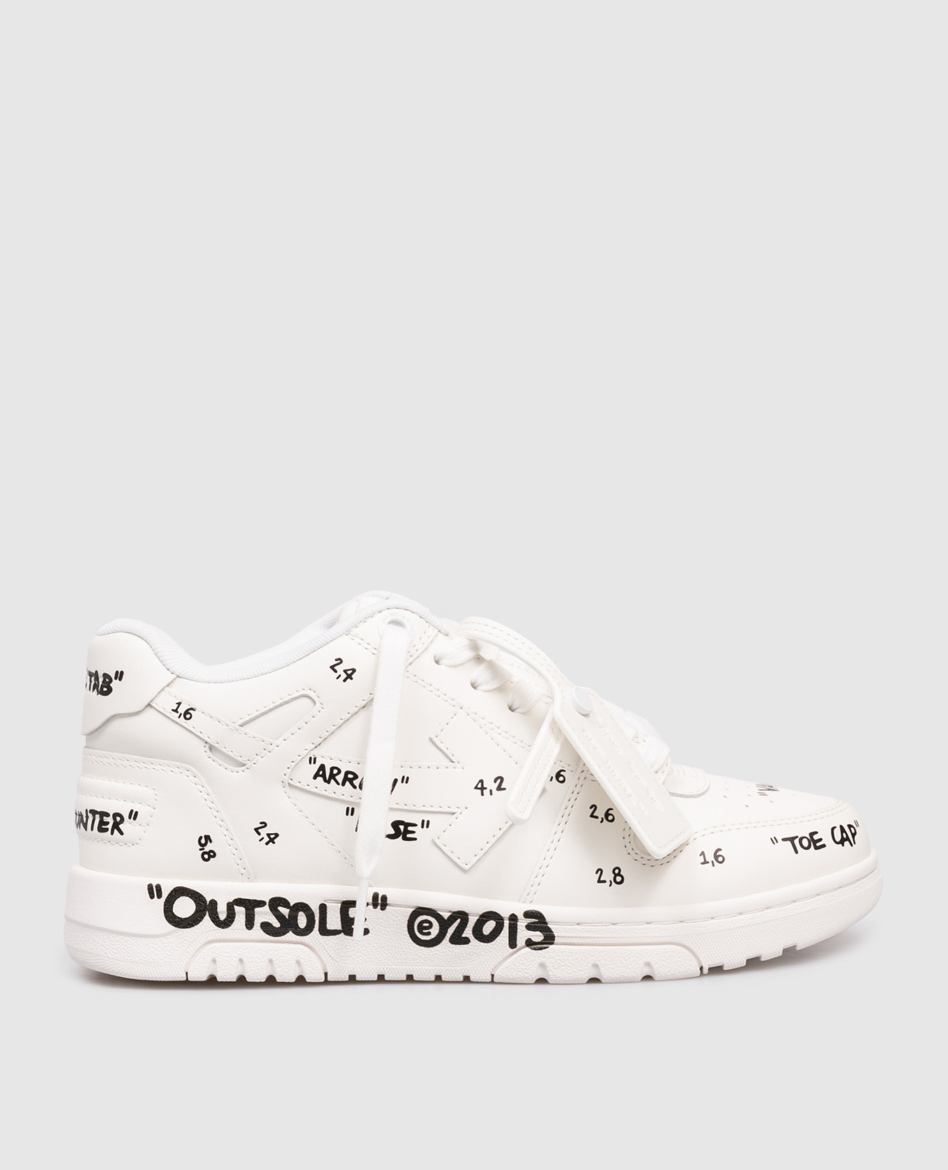 

Out Of Office white leather sneakers Off-White