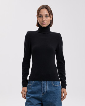 Allude Black cashmere turtleneck 26511195