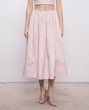 Gabriela Hearst Pink Shiva skirt 2263090T119