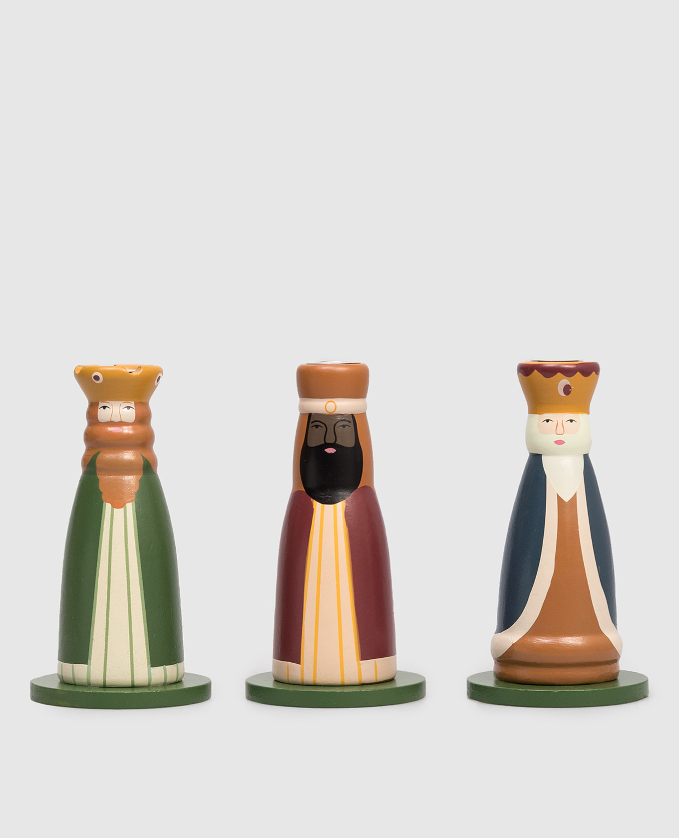 

Betiel Magi Candlestick Set Bloomingville, White