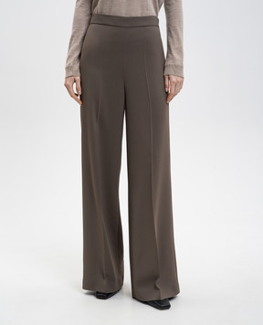 JOSEPH Alane brown high-rise pants JF009418
