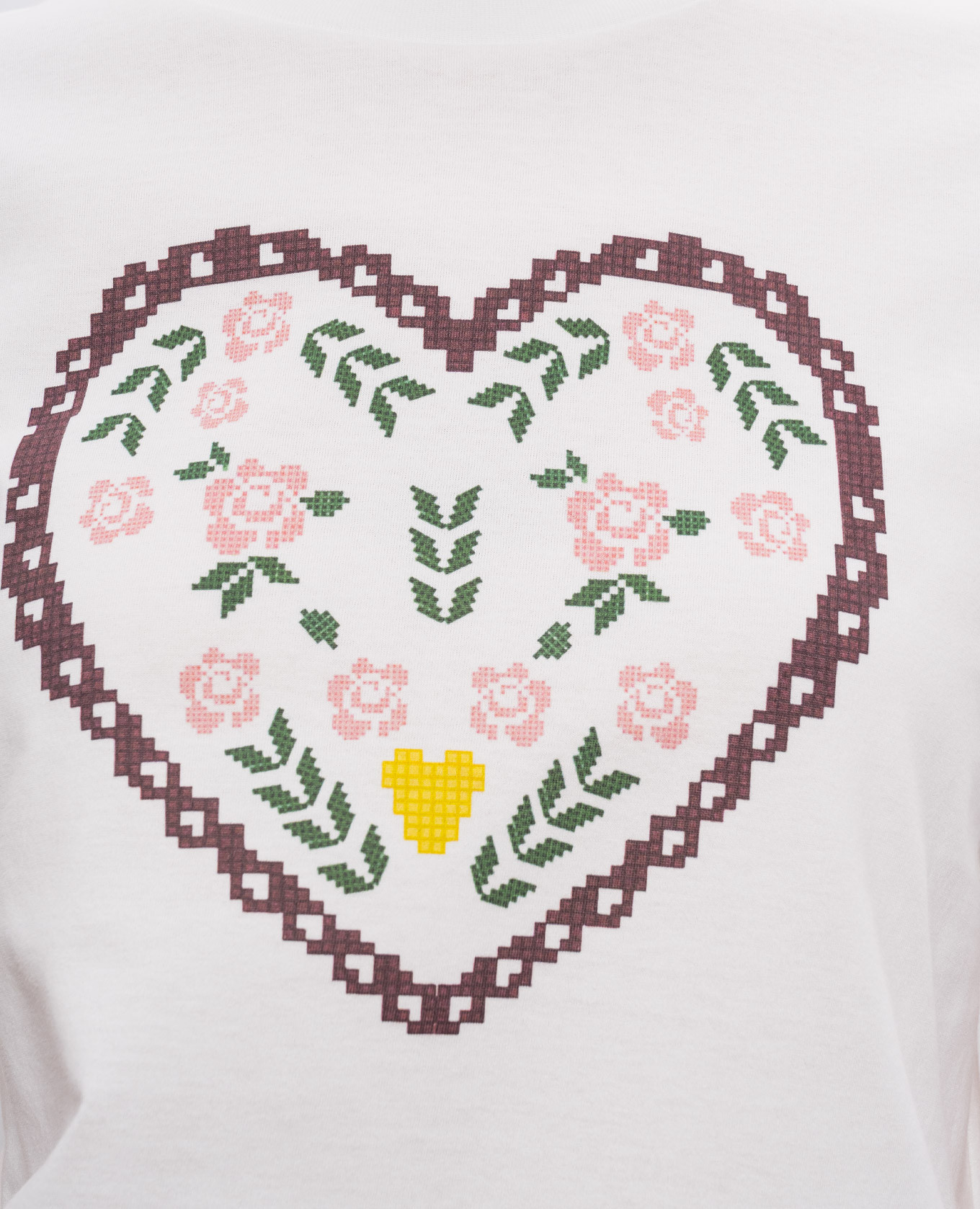 TENUE white T-shirt with print Max Mara Weekend 5
