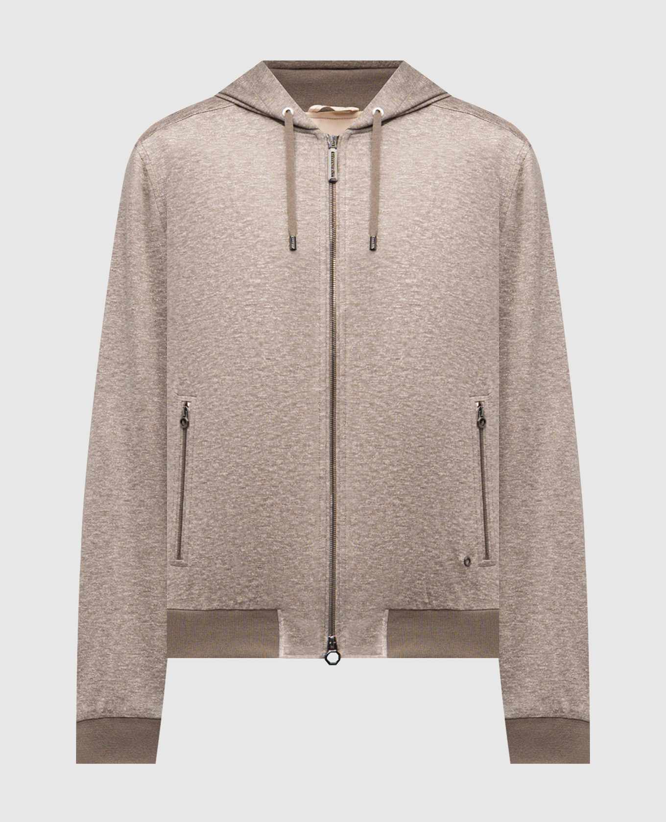 

Beige silk and linen jacket Stefano Ricci