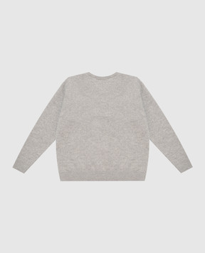Dolce&Gabbana Children's gray wool sweater L4KWE2JDVH026
