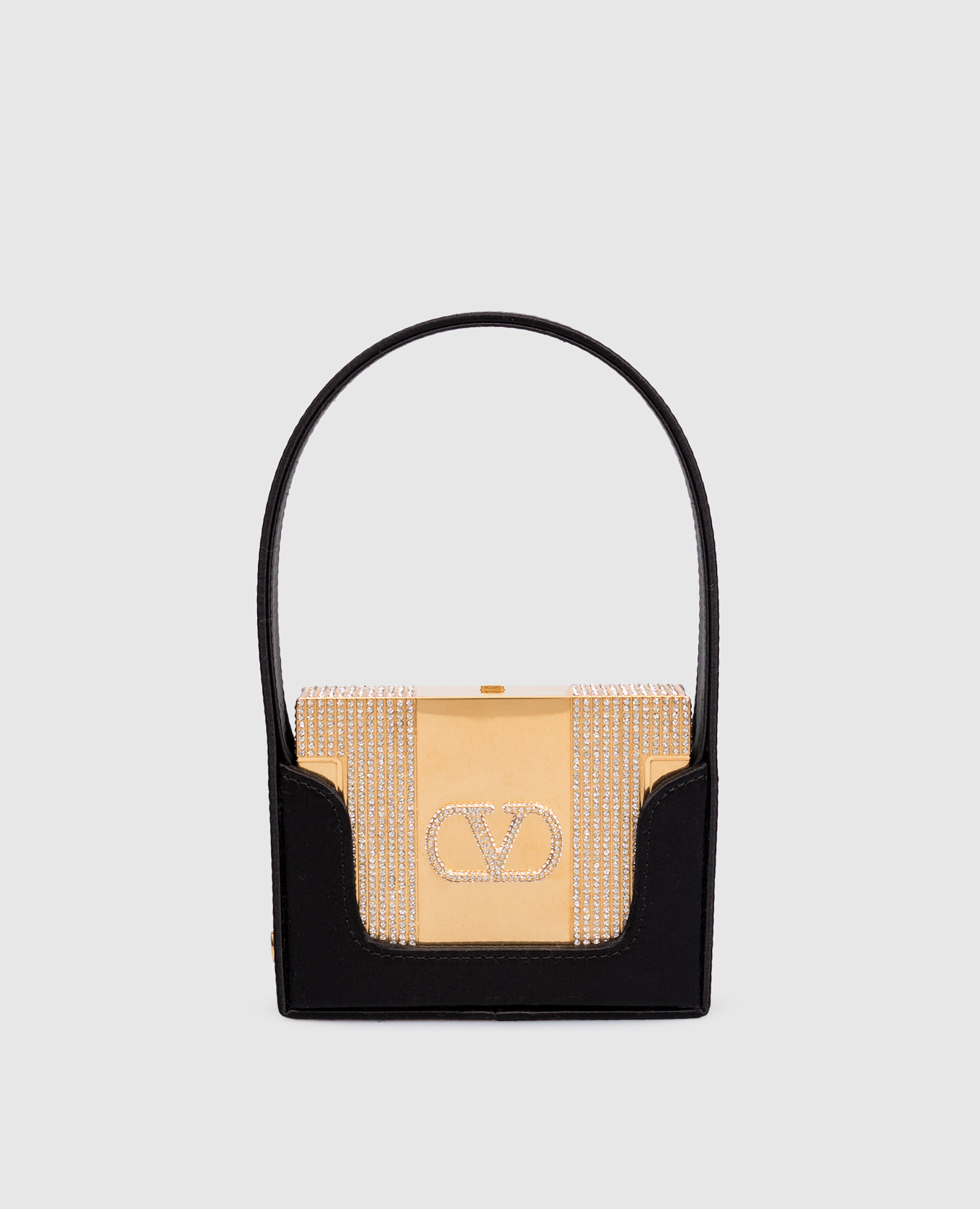 

Minaumorphe gold-tone minoudière with Swarovski crystals Valentino, Golden