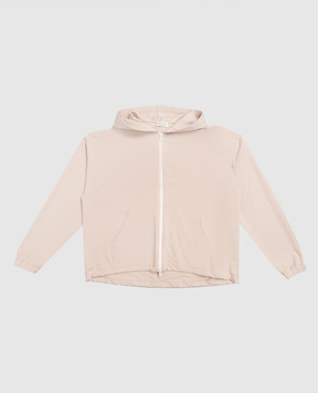 Brunello Cucinelli Children's beige sports jacket BH827E301C