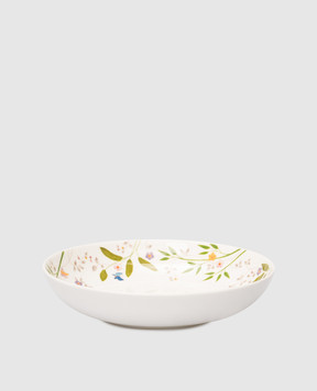 Geminiano Cozzi 1765 White porcelain soup plate Incanto di Primavera TTCFL01209064