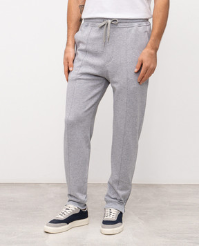 Brunello Cucinelli Gray sweatpants MW8633263G