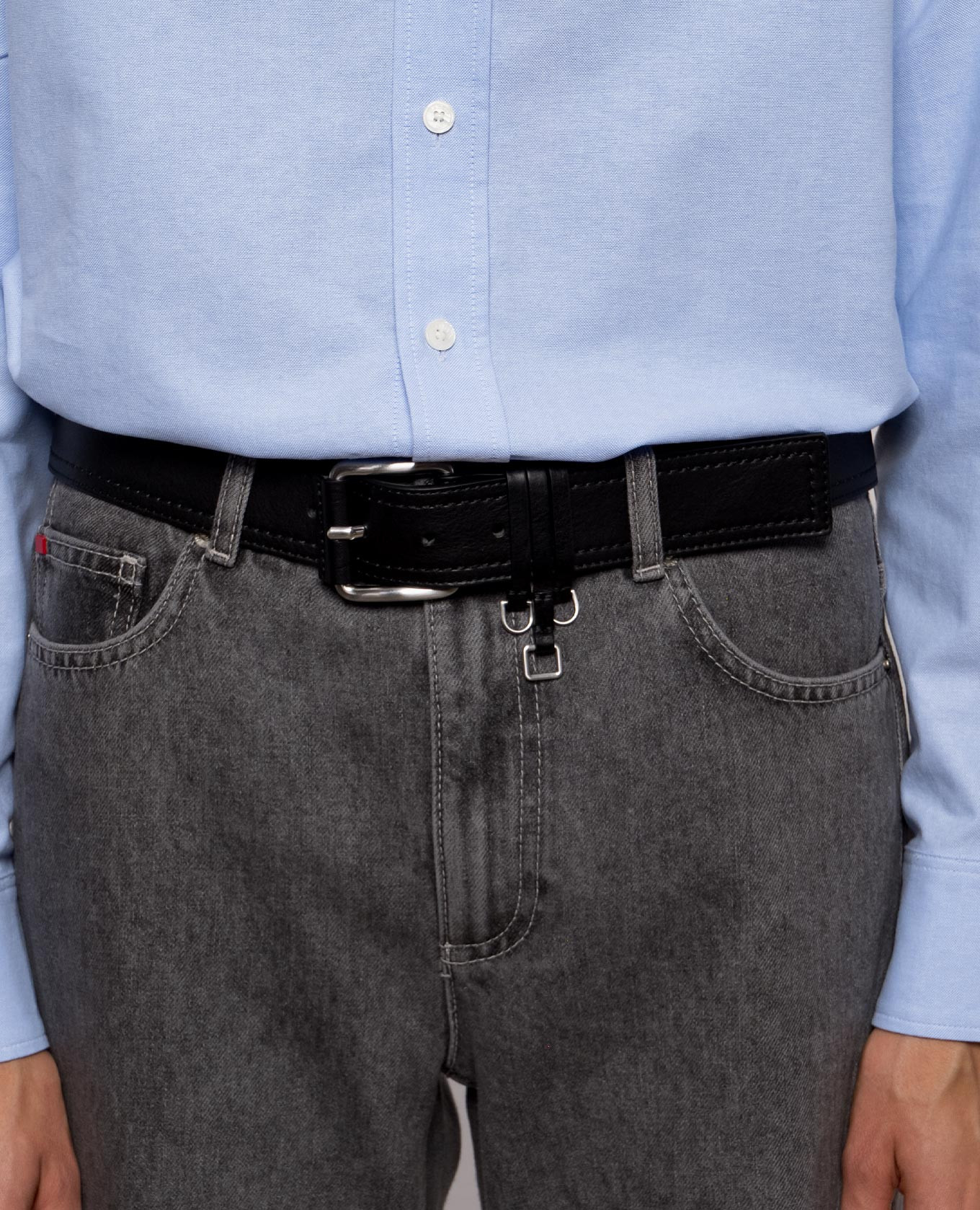 Black leather belt with pendants Max & Co 2