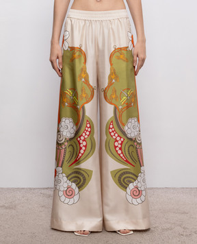 La DoubleJ Palazzo Ambrosia Placee made of silk TRO0026SIL001AMB03