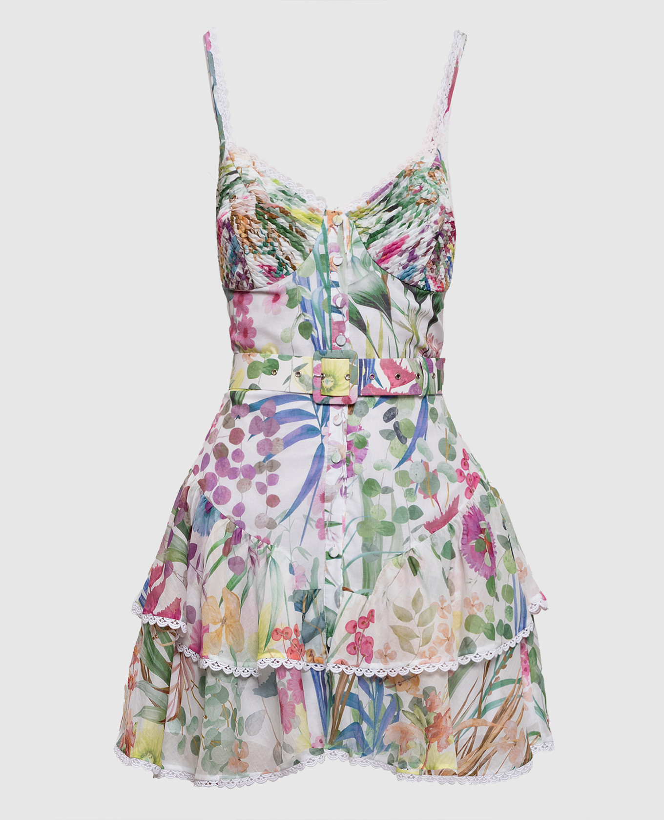 

Nayade floral print mini dress Charo Ruiz, White