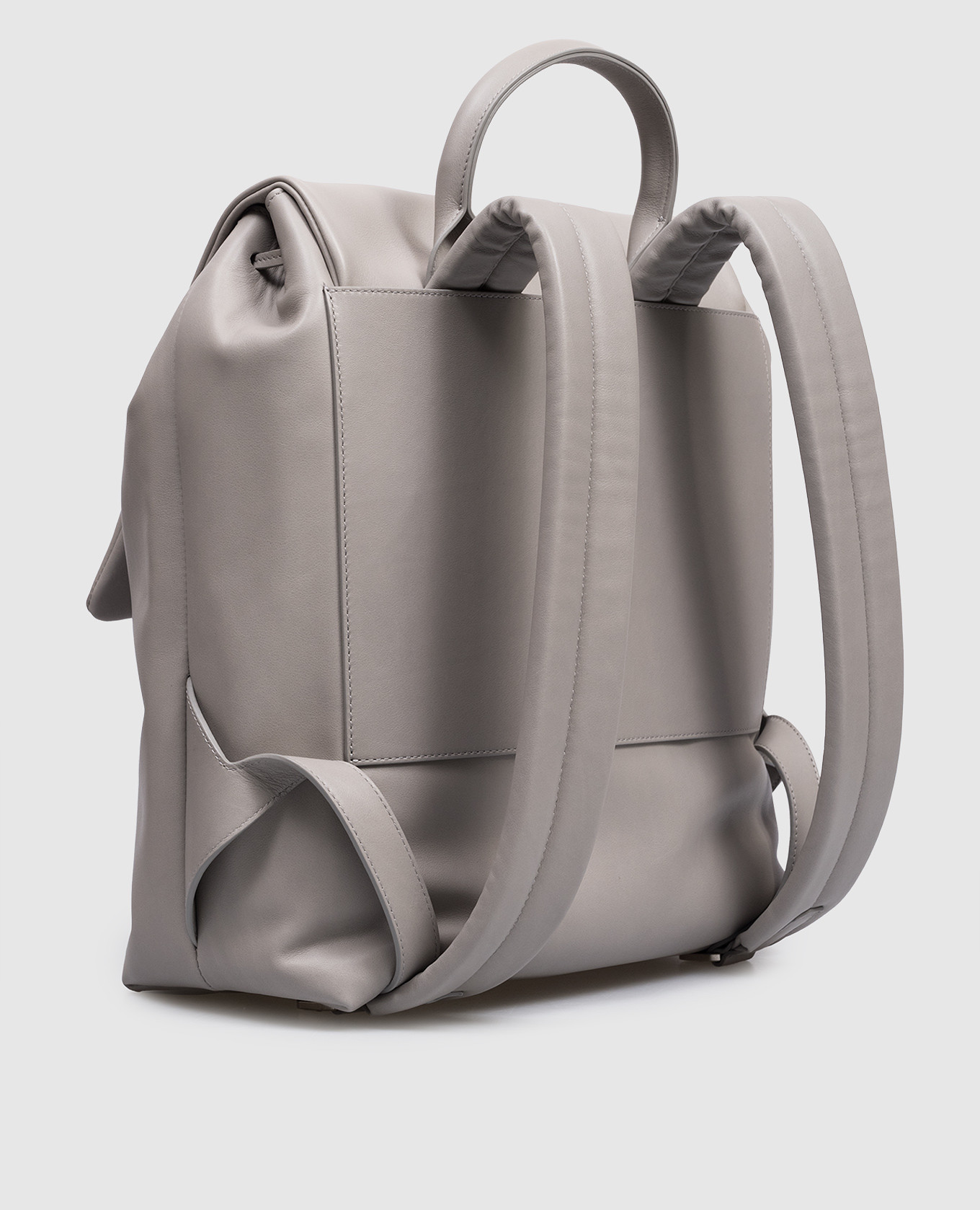 Patta gray leather backpack Marsell 3