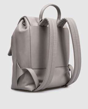 Marsell Patta gray leather backpack MB0430P010