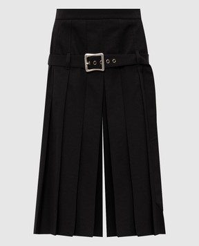 Ann Demeulemeester Jeppe black wool culottes B0014459FA761