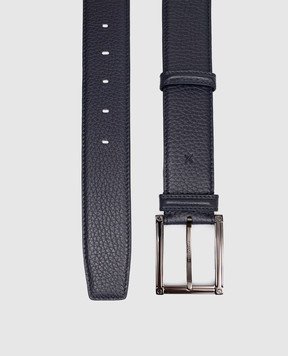 Stefano Ricci Blue leather belt N382VDA434U