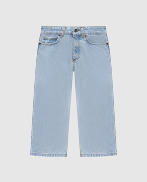 Giuseppe Di Morabito Milano Blue denim capris 06SSDNP11116604