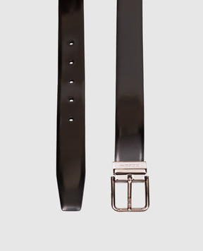 Dolce&Gabbana Black glossy leather belt BC4703AI935