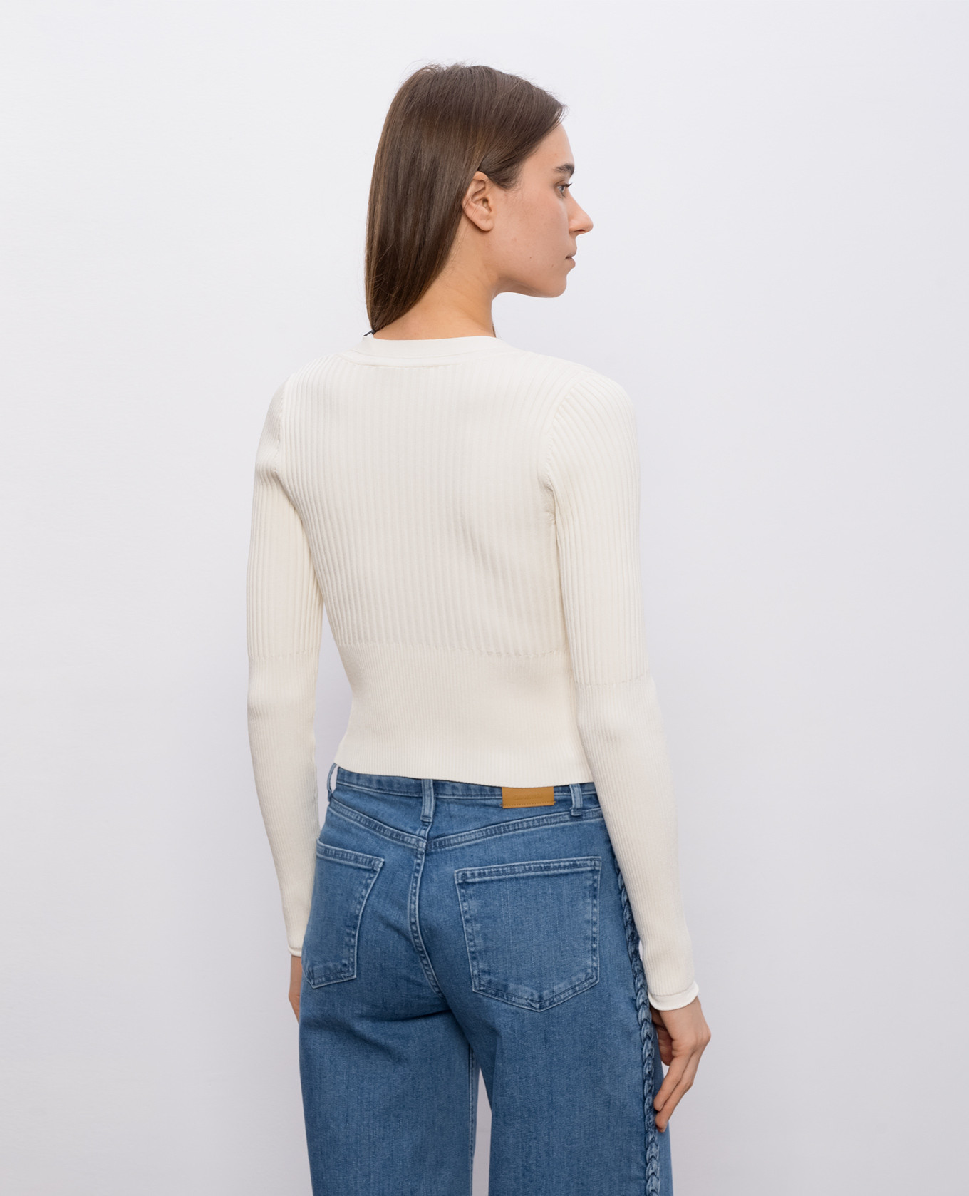 

Beige ribbed Ailany cardigan Simkhai