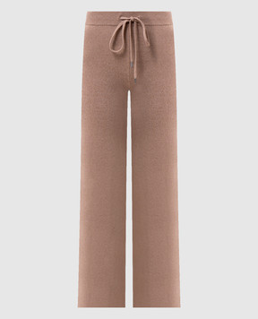 Peserico Beige wool, silk and cashmere pants A94117F12K09283
