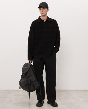 Juun.j Black polo JC6751P045