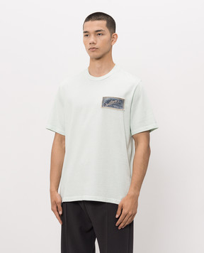 AMIRI QUALITY GOODS green t-shirt AMTOJR1145
