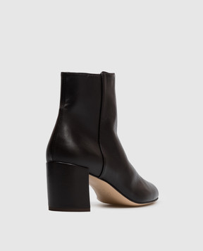 AGL Lynn dark brown leather ankle boots LYNNBOOTIE