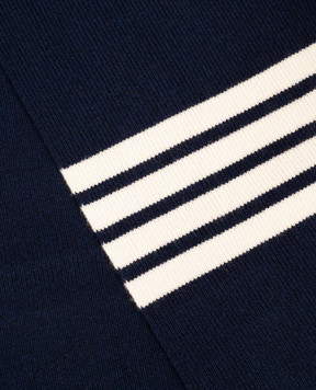 Thom Browne Blue cashmere scarf MKS026A00011
