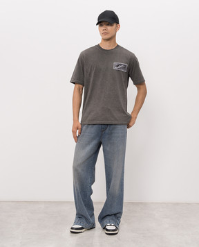 AMIRI QUALITY GOODS gray T-shirt AMTOJR1145