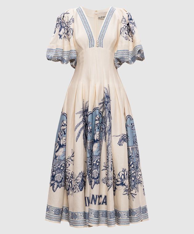 Alemais - Blue dress Villa Romantica 6095D - shop with Cyprus delivery at  Symbol