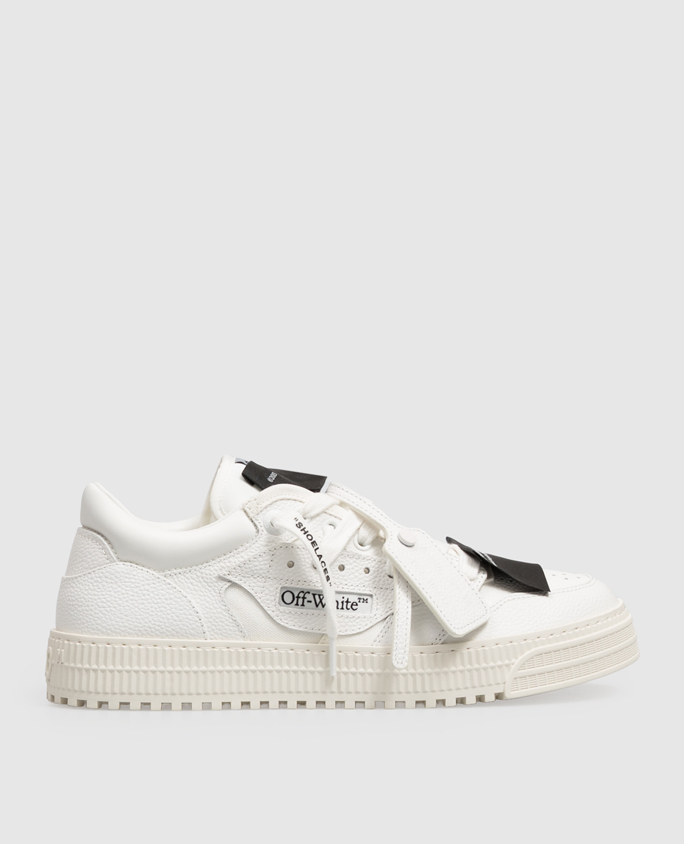 White 3.0 Court combo sneakers