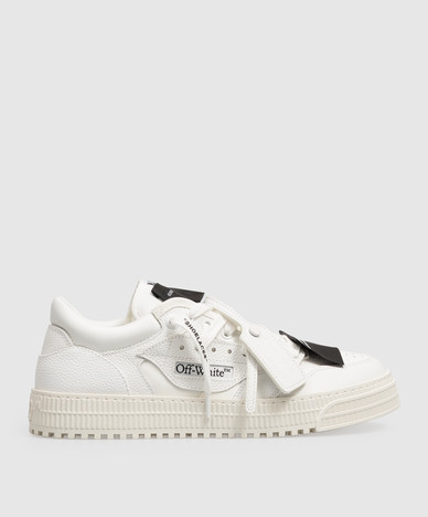 White 3.0 Court combo sneakers