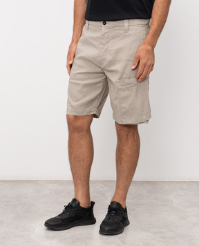 C.P. Company Gray linen shorts MBE252A110658G