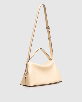 Toteme Ivory T-lock leather bag 241WAL956LE0025