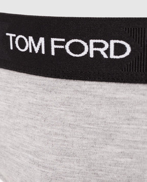 Tom Ford Gray thong panties KNJ009JEX011