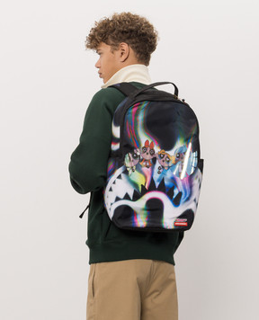 Sprayground Children's black Powerpuff Girls Power Flex backpack 910B9062NSZ