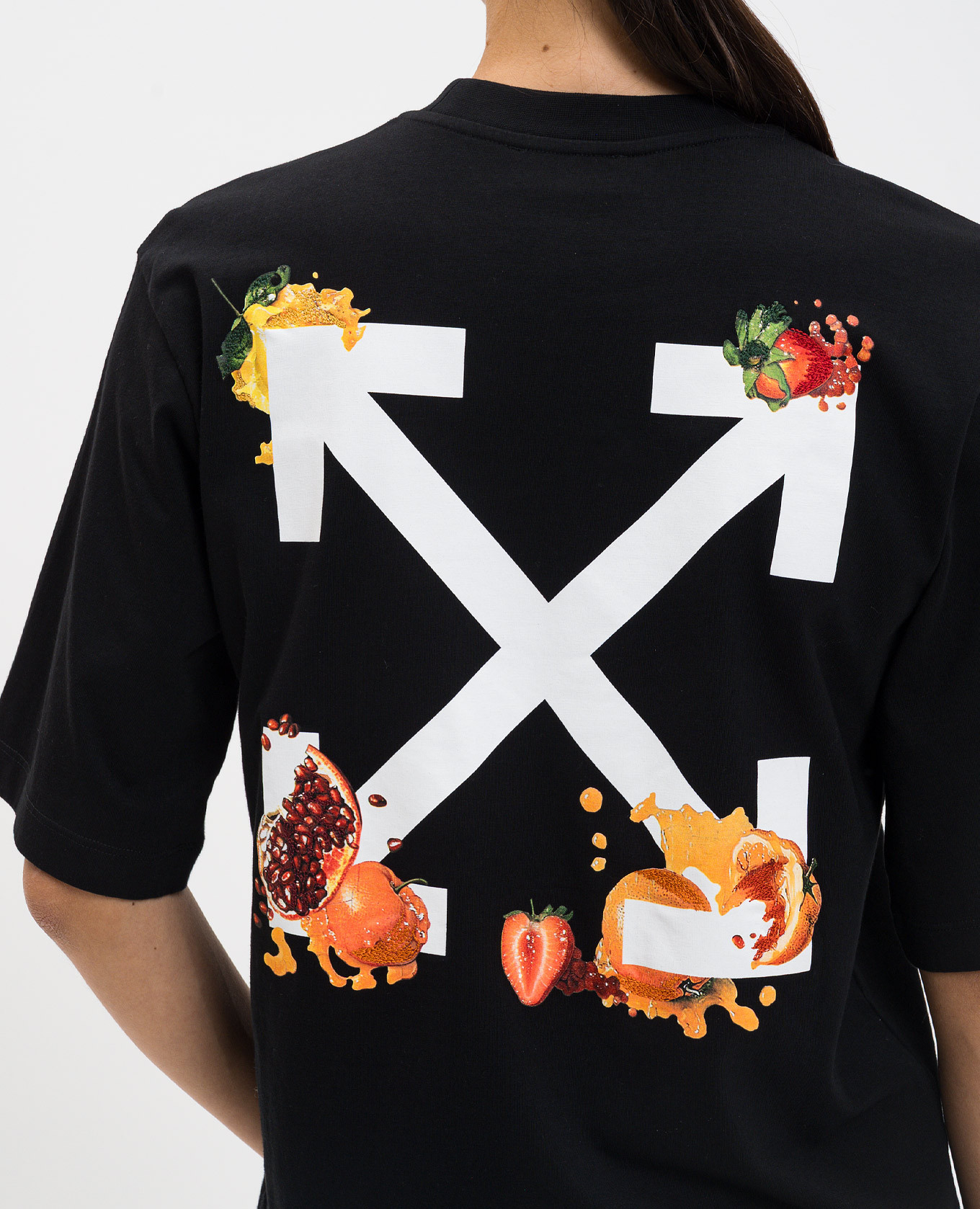 Black Fruits Arrow T-shirt Off-White 5