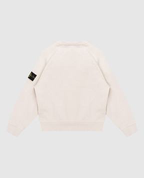 Stone Island Children's beige sweatshirt with logo L1S166100015S004068