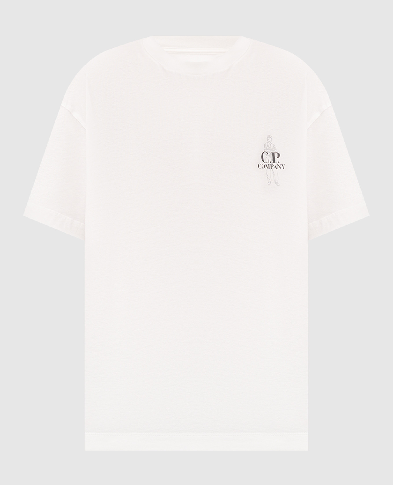 White T-shirt with print
