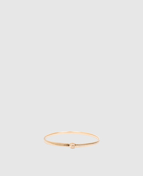Reco Gold-tone double-layer bracelet with crystals BR2792