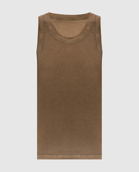 UMA WANG Brown T-shirt Ti UW1030