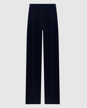 Tom Ford Blue velour pants PAJ180JEX154