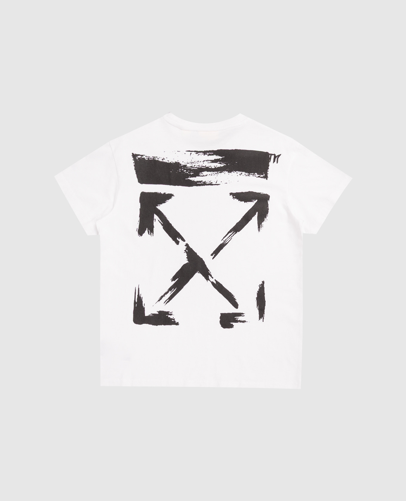 

Children's white T-shirt with logo print Off-White