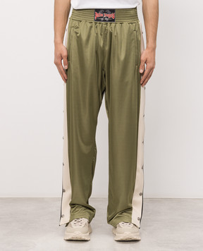 Palm Angels Khaki Boxer Sweatpants PMCJ04IS26FAB001