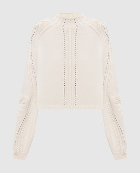 Twinset Ivory wool sweater 262TT3180