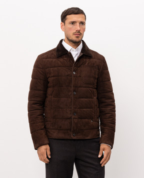 Stefano Ricci Brown suede jacket MDJ53001105911