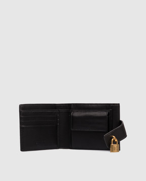 Balmain Black Pulse Trifold Leather Wallet HN1NE276LNSA