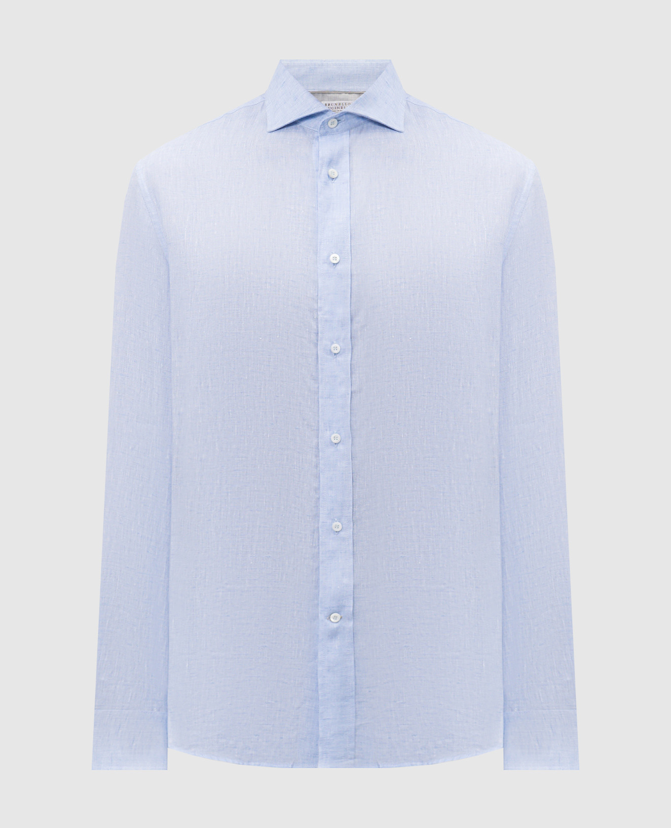 Blue linen shirt